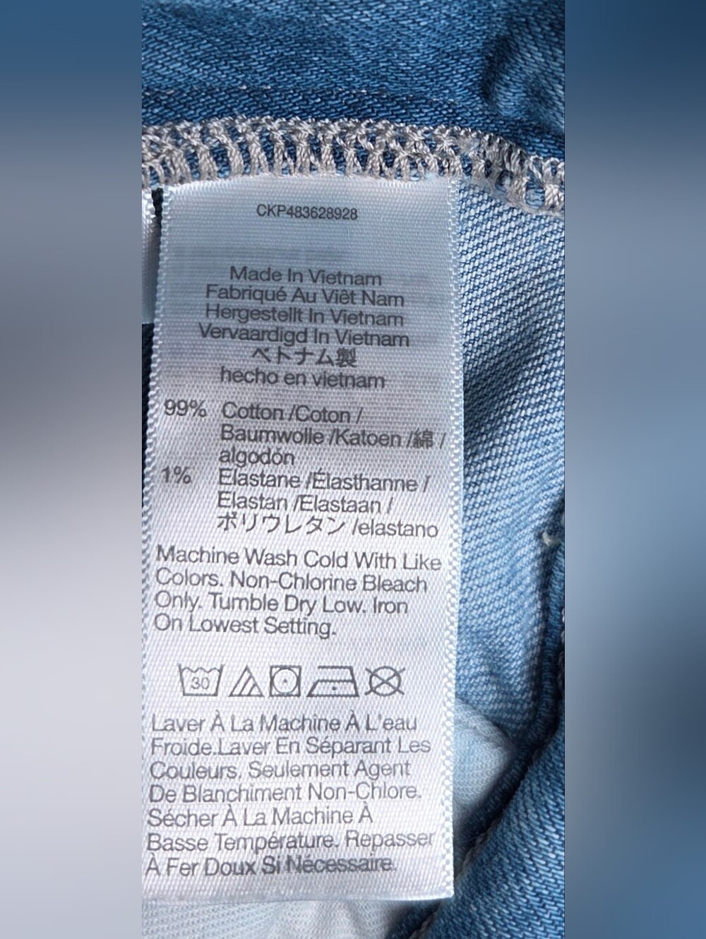 Madewell Emmett Wide Leg Crop Jeans High Rise Light Wash Seamed Denim 26 - Picture 13 of 13